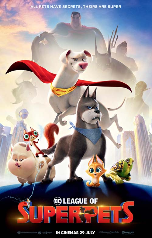 DC League of Super Pets movie poster